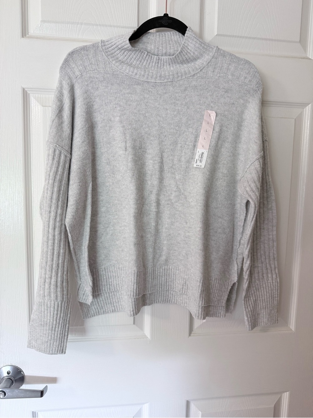 SO Ribbed Mockneck Sweater